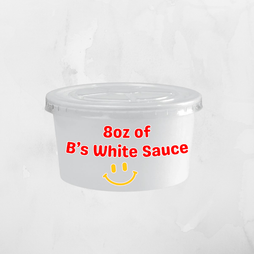 8oz B's White Sauce.