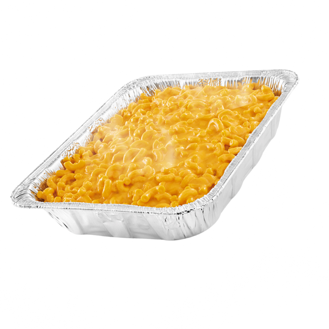 Tray of Regular Mac and Cheese.